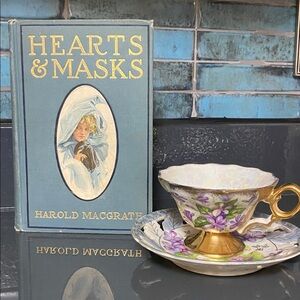 Antique 1905- Hearts & Masks